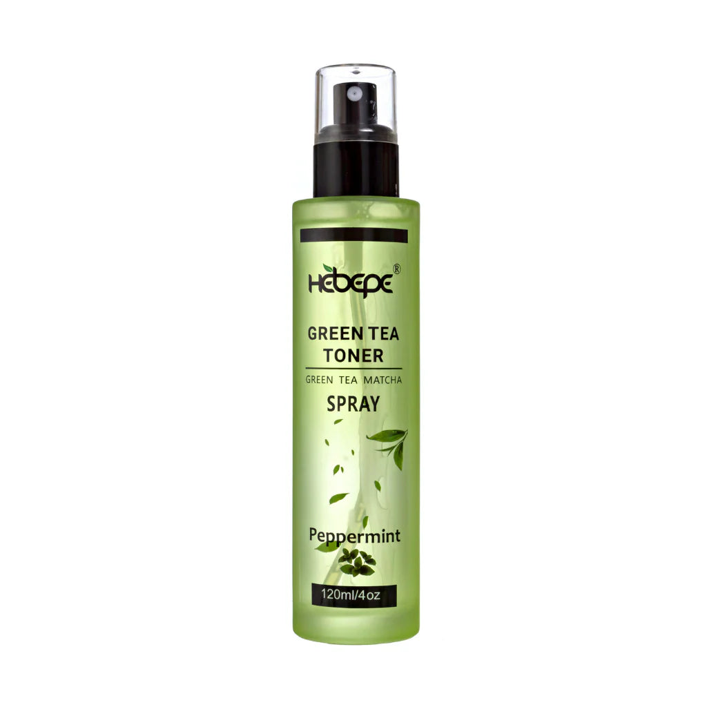 Green Tea Matcha Face Toner Spray with Peppermint