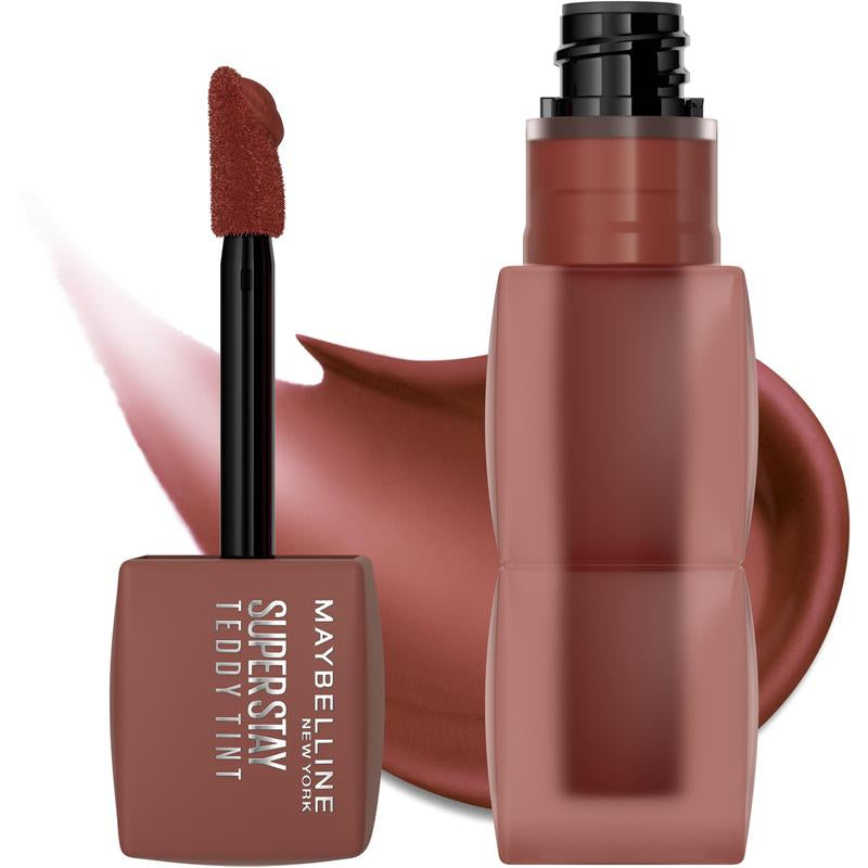 Super Stay Teddy Tint, Matte Lipstick, Maybelline