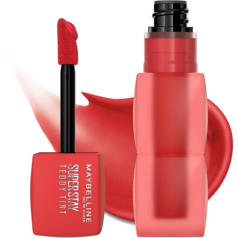 Super Stay Teddy Tint, Matte Lipstick, Maybelline