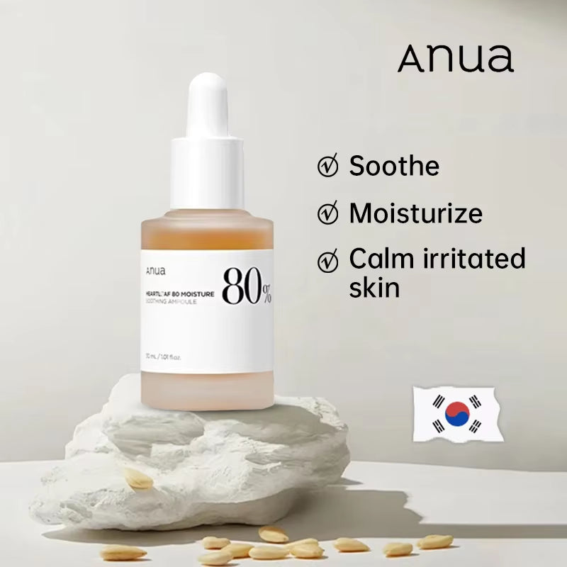 Korean Anua Heartleaf Peach 70 Niacinamide Essence Facial Whitening Serum Moisturizer Skincare Beauty Products for Glass Skin