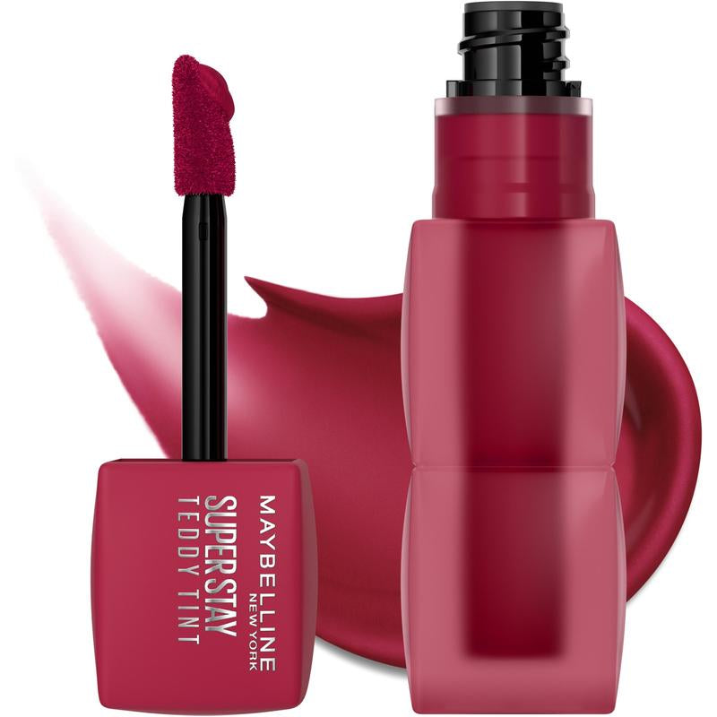 Super Stay Teddy Tint, Matte Lipstick, Maybelline