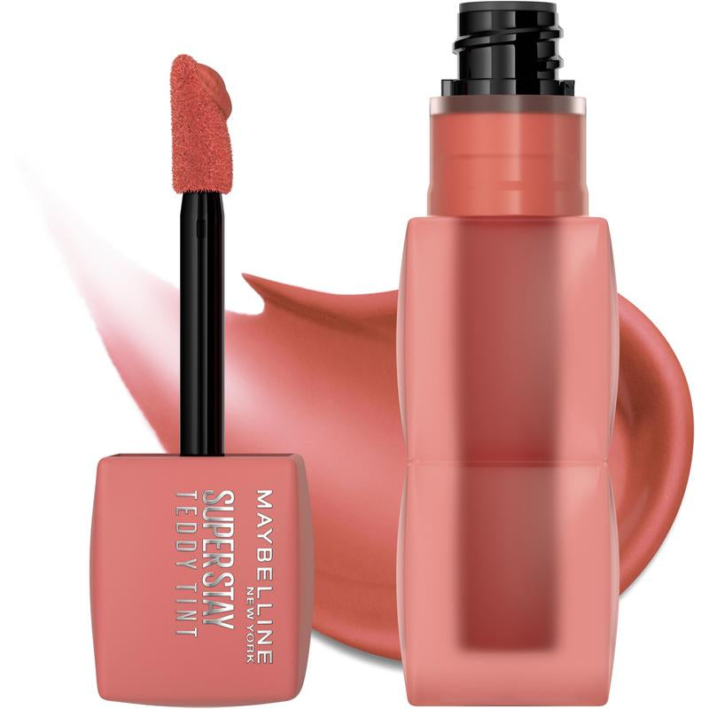 Super Stay Teddy Tint, Matte Lipstick, Maybelline