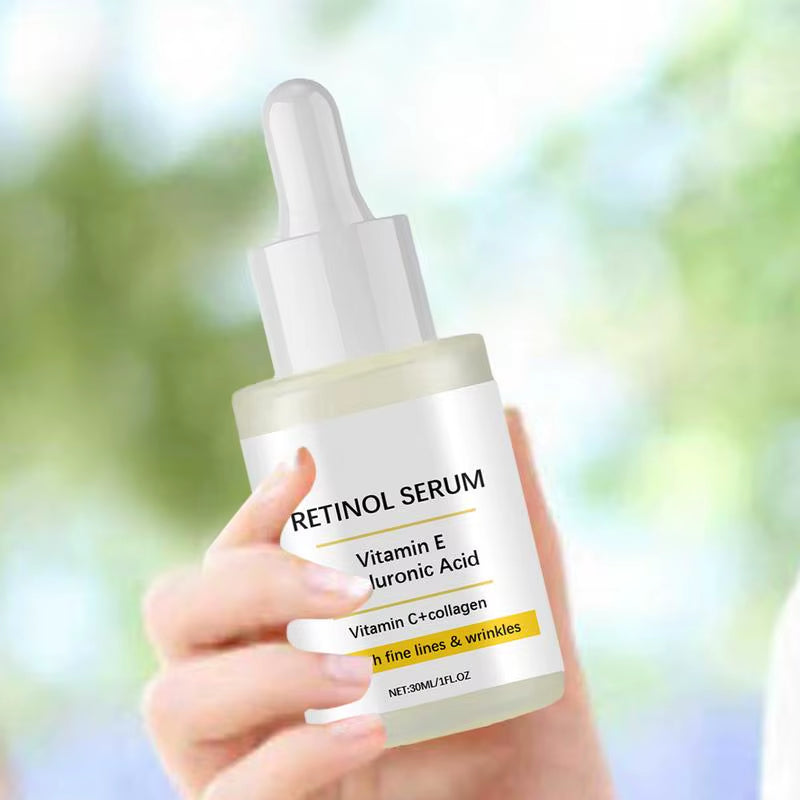 Retinol Face Serum Deep Moisturizing Younger Fade Fine Line Lifting Firming Repair Smooth Tighten Serum Hyaluronic Acid Serum