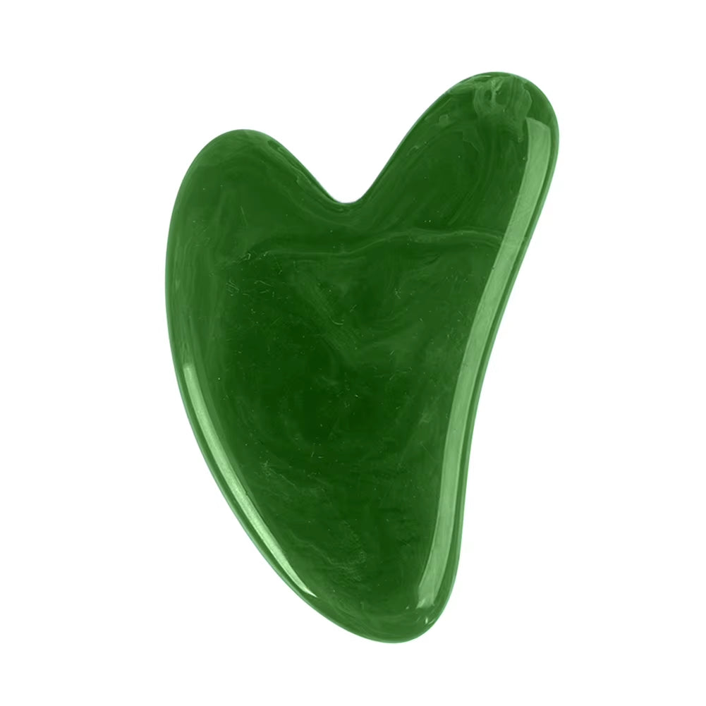 Natural Jade Stone Guasha Scraper Board Face Massager Massage for Face Body Beauty Scraper Anti-Wrinkle Remover Skin Care Tools